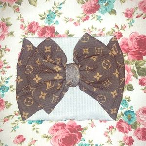 Infant Louis Vuitton Bow